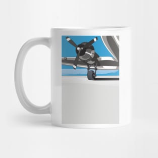 Vintage Propeller Plane Mug